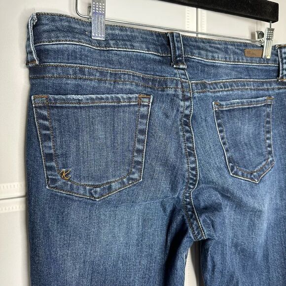 Kut From The Kloth Straight Leg Jeans Size 10 - Picture 5 of 11